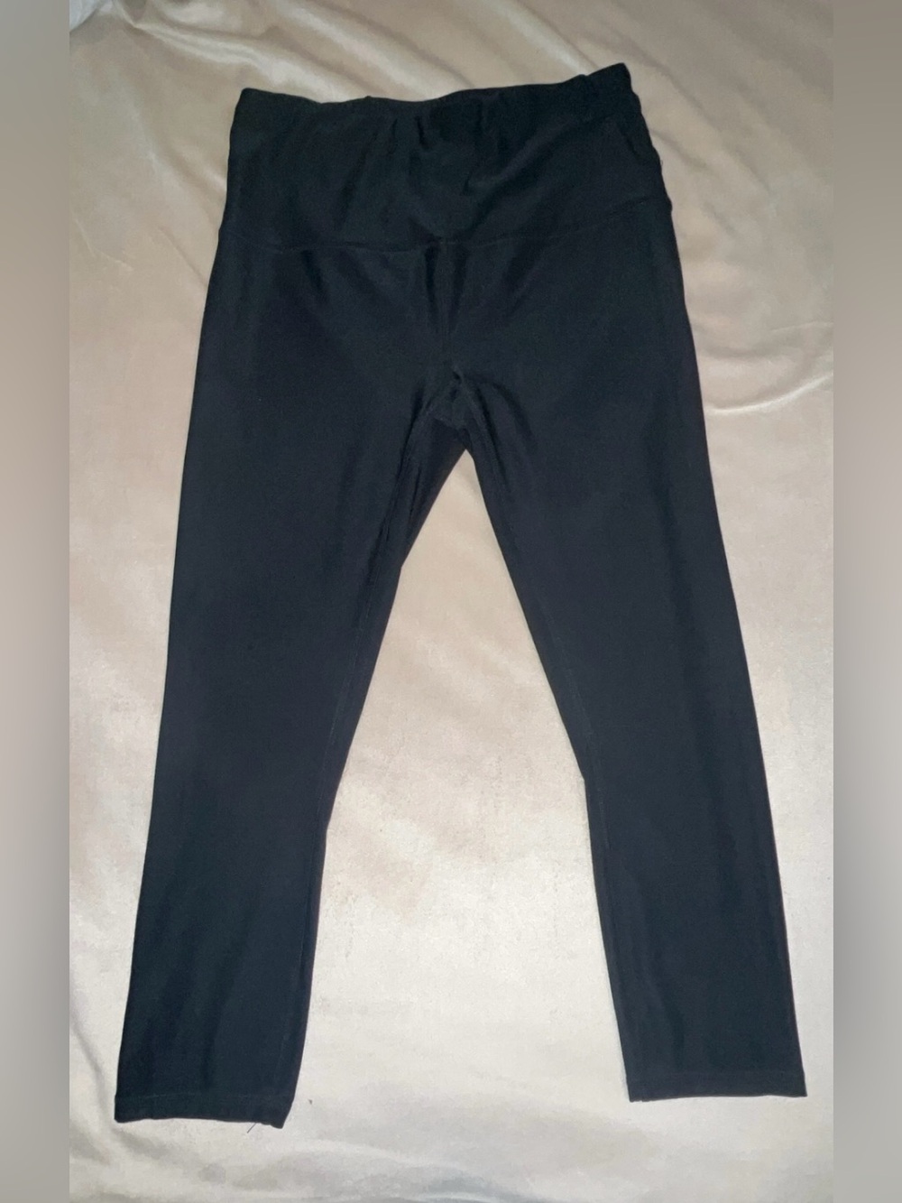 RBX Black Performance Leggings with Branded Waistband